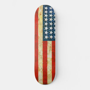 Skateboard da Bandeira Americana