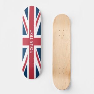 Skateboard da Bandeira Britânica Union Jack 
