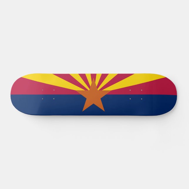 Skateboard da Bandeira do Estado do Arizona (Horz)