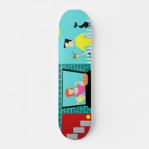Skateboard da manhã de sábado