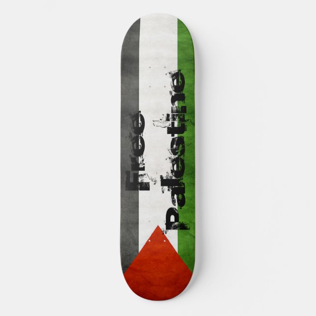 Skateboard da Palestina Livre (Frente)