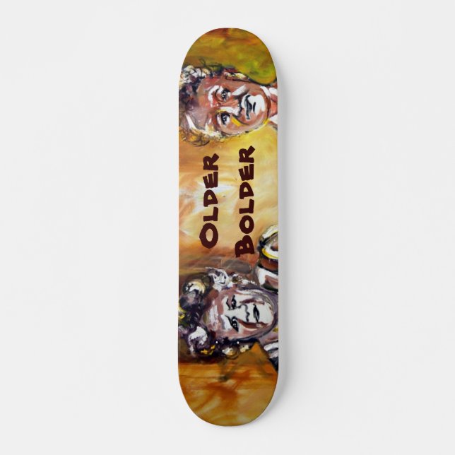 Skateboard das Mulheres Mais Velhas Bolder (Frente)