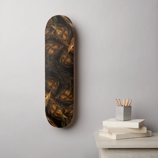 Skateboard de Abstrato de Arte da Mãe Terra (Arte de parede)