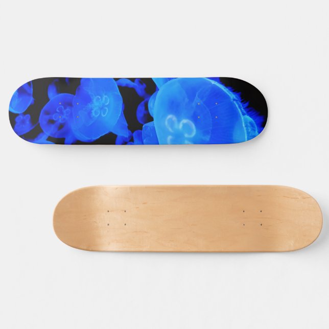 skateboard de água-viva (Horz)