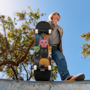 SKATEBOARD DE ARTE CAT