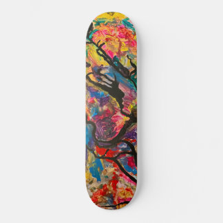 Skateboard de Arte Moderna - Árvore de Luta