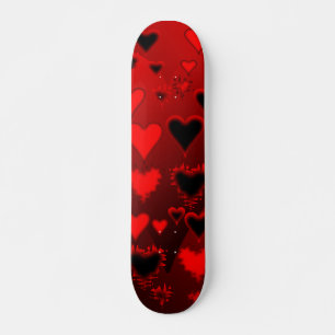 Skateboard de Corações