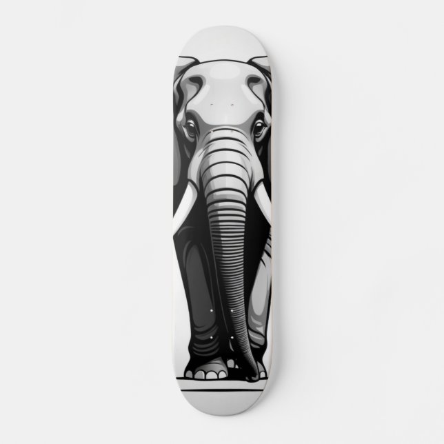 Skateboard de Elefante (Frente)