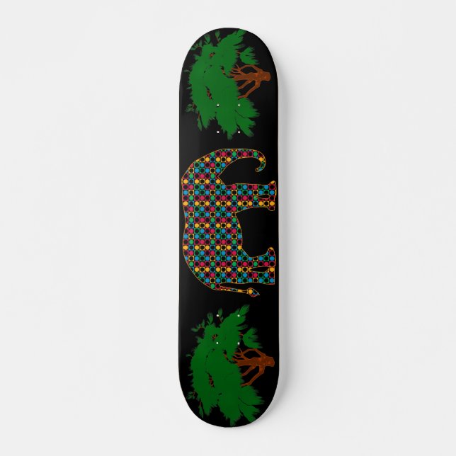 Skateboard de Elefante (Frente)