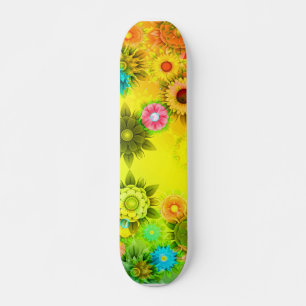 Skateboard de Energia Flor para Meninas