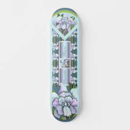 Skateboard de Flor Smeraldo