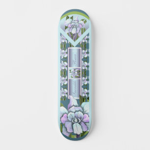 Skateboard de Flor Smeraldo