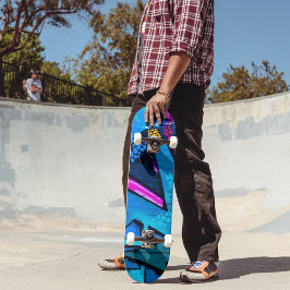 Skateboard de Grafite Urbano