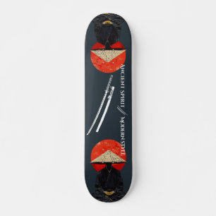 Skateboard de guerreiro Samurai