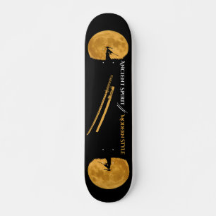 Skateboard de guerreiro Samurai