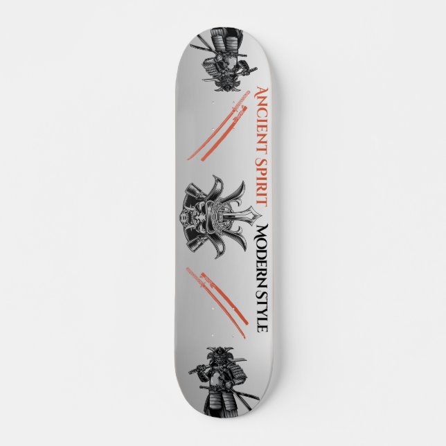 Skateboard de guerreiro Samurai (Frente)