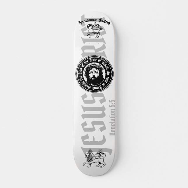 Skateboard de Jesus Cristo (Frente)
