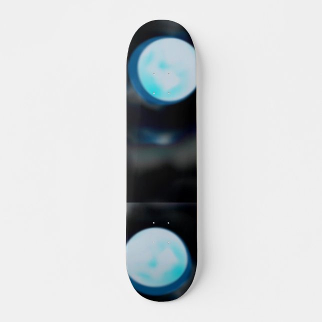 Skateboard de Lua Azul (Frente)