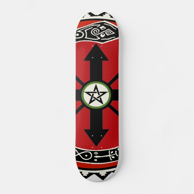 Skateboard de Magia Negra VooDoo (Frente)