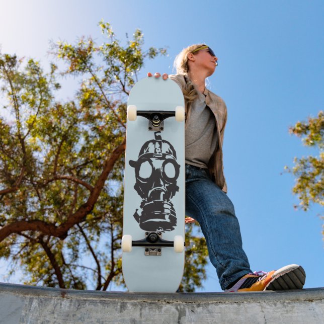 SKATEBOARD DE MÁSCARA GÁS (Ao ar livre 1)