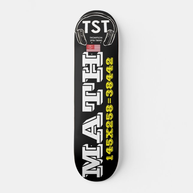 skateboard de MATH (Frente)