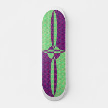 skateboard de pop Art