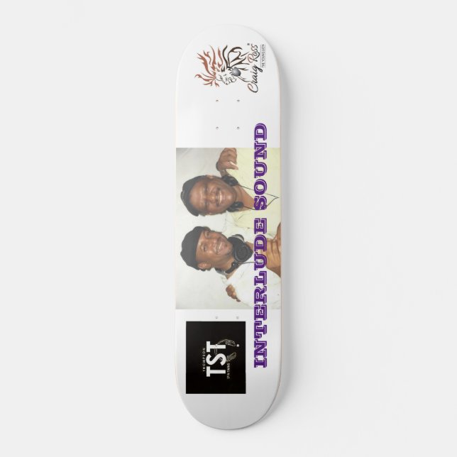 SKATEBOARD DE SOM INTERLUÍDO / SKATEBOARDS JMT (Frente)