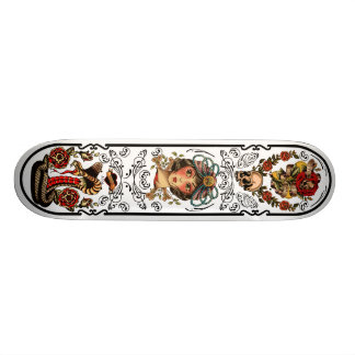 SkateBoard de tatuagem