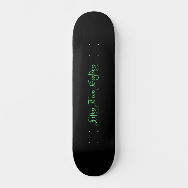 Skateboard de texto 5280 (Frente)