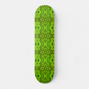 SkateBoard de Textura em Cobra Verde