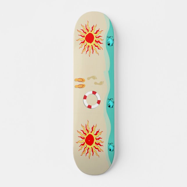 Skateboard de Verão (Frente)