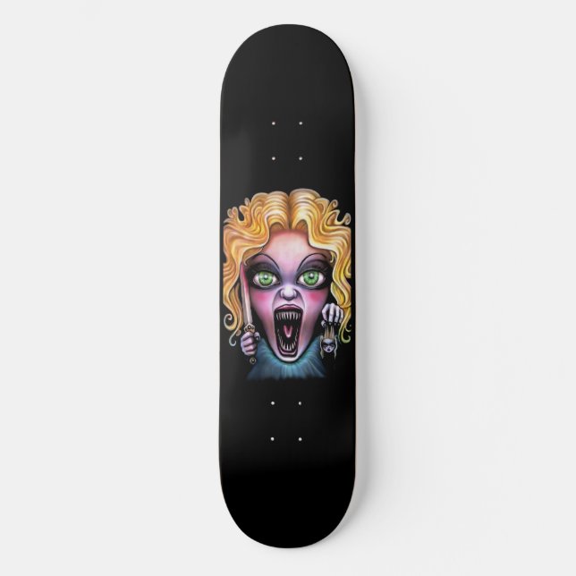 Skateboard Deck "Blondie Vampire" (Frente)