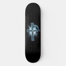 Skateboard Deck " Cross and Gargoyle"