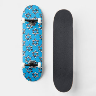 Skateboard Deck Judaica - Presentes - Estrelas Jud