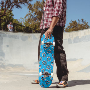 Skateboard Deck Judaica - Presentes - Estrelas Jud
