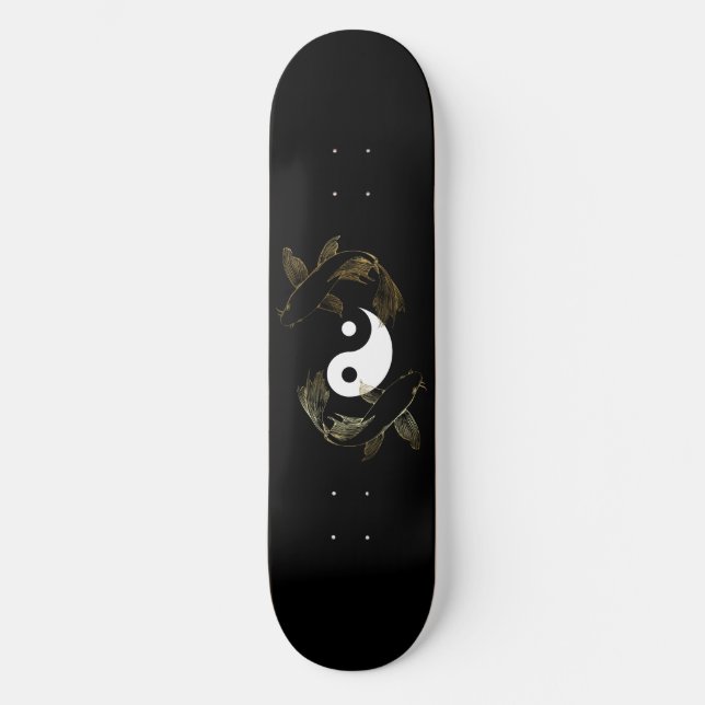 Skateboard Deck "Koi- Yin Yang" (Frente)