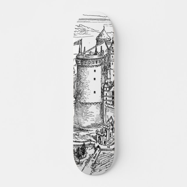 Skateboard do Castelo Medieval (Frente)