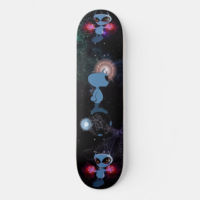 Skateboard do Cavaleiro da Esfera Qwiby (Frente)