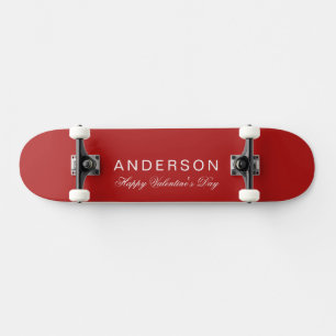 Skateboard do Dia dos Namorados para Alegria das F