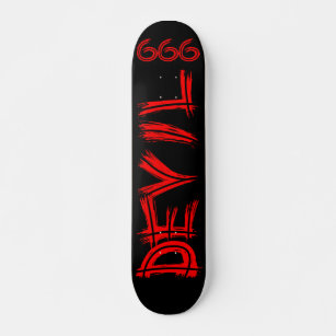 Skateboard do Diabo 666