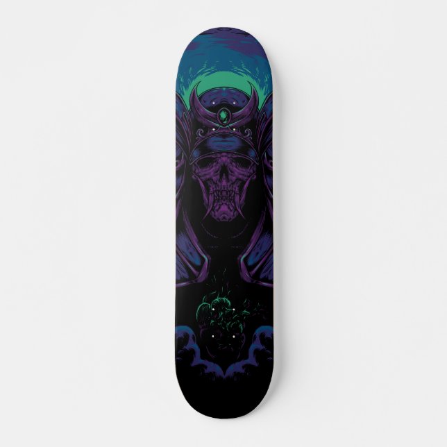 Skateboard do diabo Samurai (Frente)
