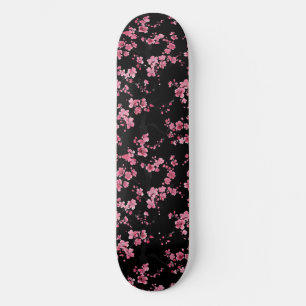 Skateboard do Flor de Cereja Japonês