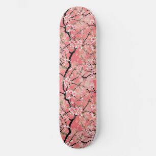 Skateboard do Flor de Cereja Japonês