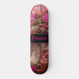 Skateboard do Mundo Rosa