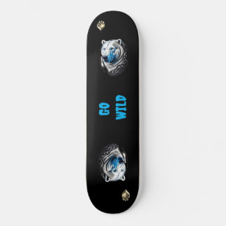 Skateboard do Urso Polar Selvagem | Conselho Árcti