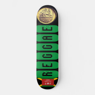 Skateboard DOURADA REGGAE
