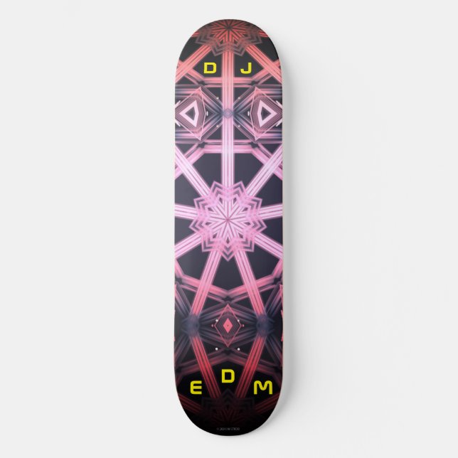Skateboard EDM Dj (Frente)