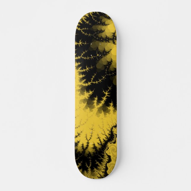 Skateboard Estrela Emplumada Empoeirada (Frente)