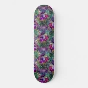 Skateboard Fantasia Rosa Roxo Feminino