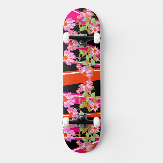 Skateboard Floral Energia (Frente)